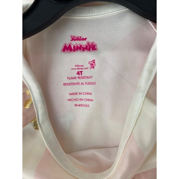 Disney Minnie Mouse Toddler Girl's Valentine's Day Foil Hearts Nightgown, Gown 4 - Picture 7 of 7